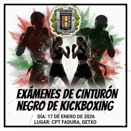 Cartel de Exámenes de Cinturón Negro