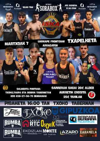 Cartel de Campeonato de España ISKA