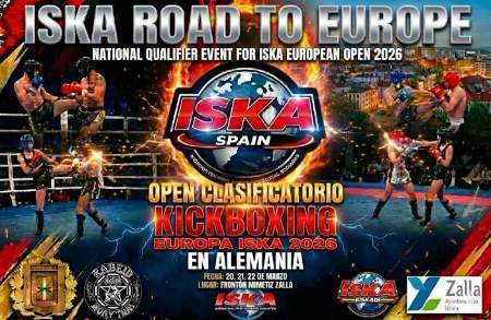 Cartel de Open Clasificatoria Europa ISKA