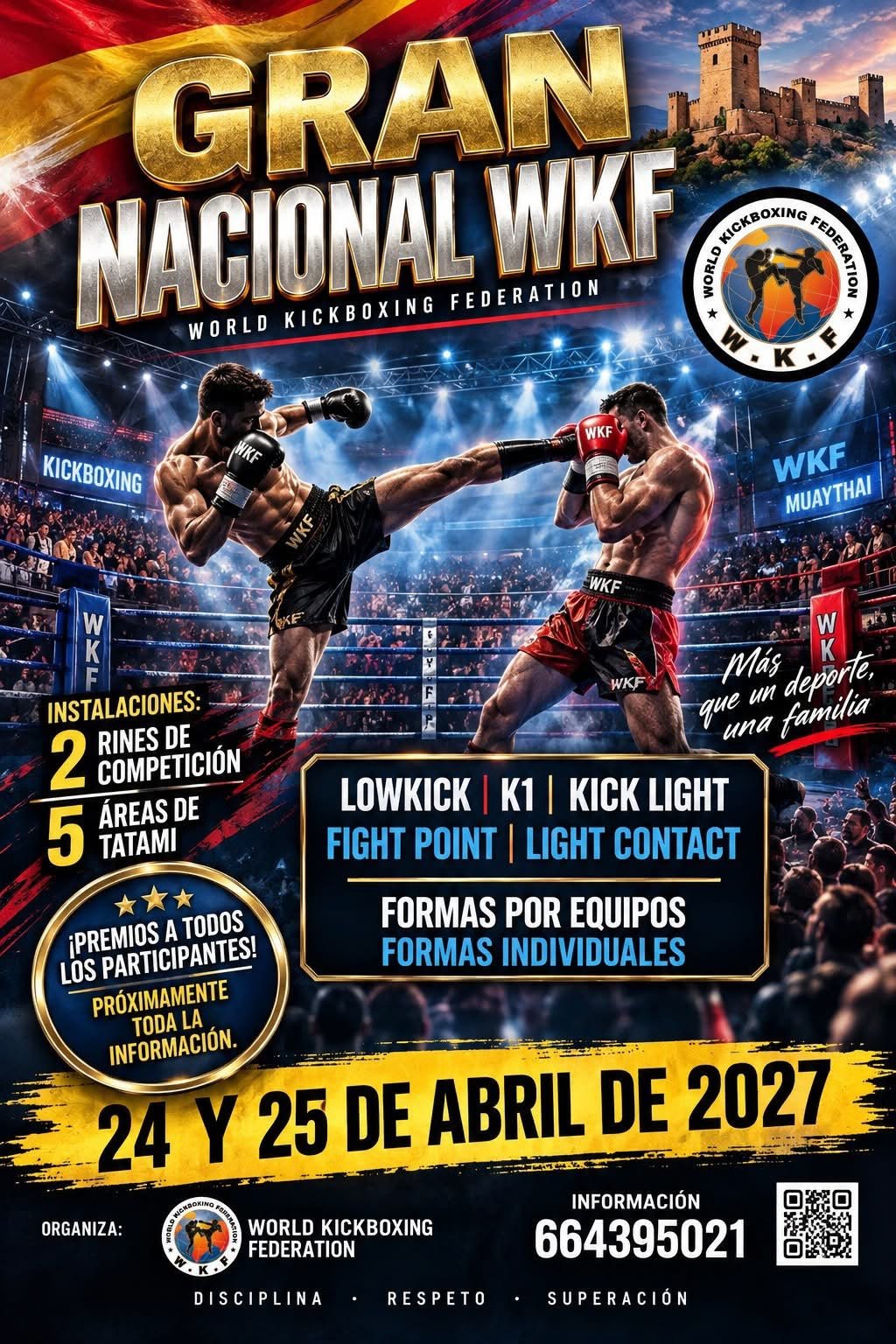 Cartel de Gran Nacional WKF
